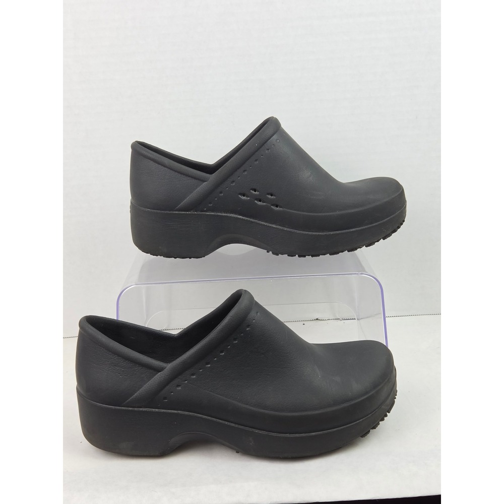 Shoes For Crews Black Slip Resistant Work Clogs Womens 9
